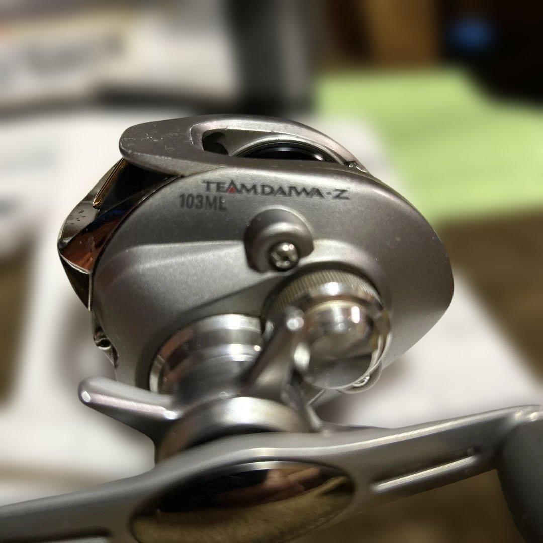 イマカツサイン入り TEAM DAIWA 103ML ベイトリール
