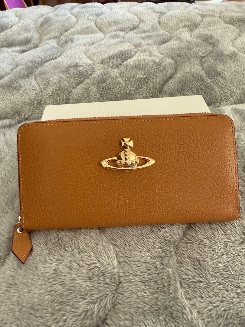 お値下価格☆美品☆ヴィヴィアンウエストウッド☆EXECUTIVE ラウンドジップ