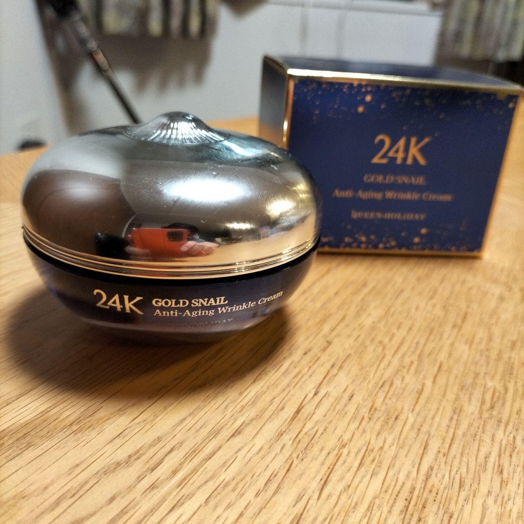 2個 QUEEN HOLIDAY 24K GOLD SNAILクリーム - メルカリ