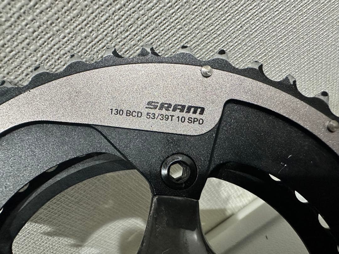 SRAM RED 130 BCD 53/39T 10速 172.5mm