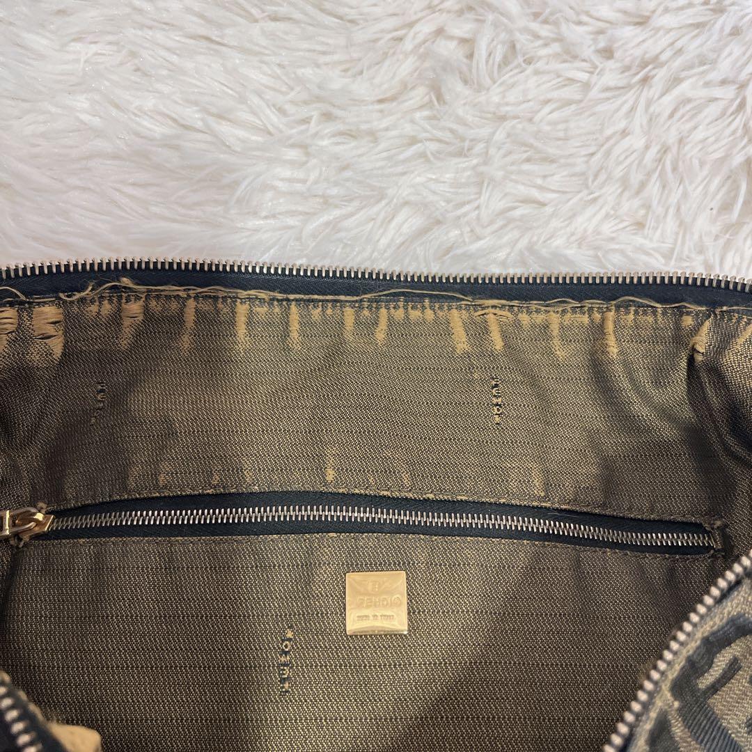 FENDI フェンディ ズッカ柄　ハンドバッグ　バニティバッグ　希少　レア