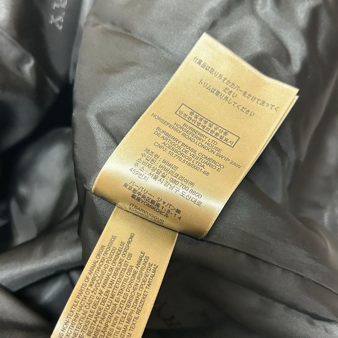 新品未使用 BURBERRY ステンカラーコート バルマカーンコート　カシミヤ