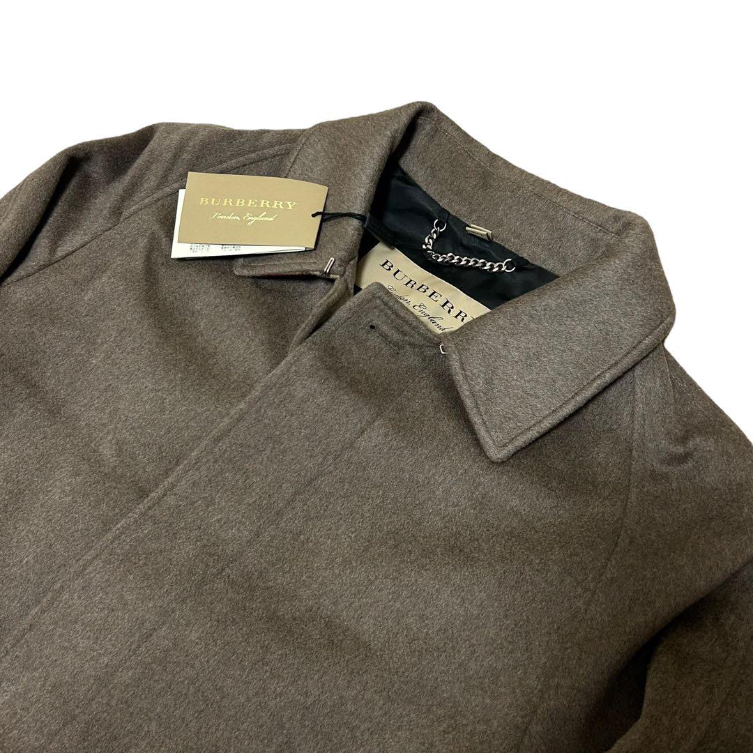 新品未使用 BURBERRY ステンカラーコート バルマカーンコート　カシミヤ