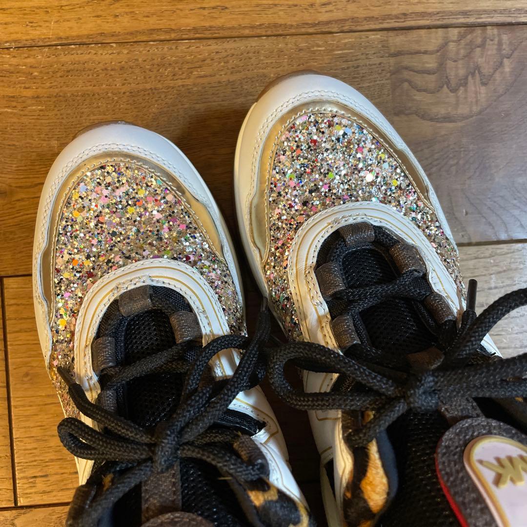 MICHAEL KORS OLYMPIA 厚底スニーカー　24cm