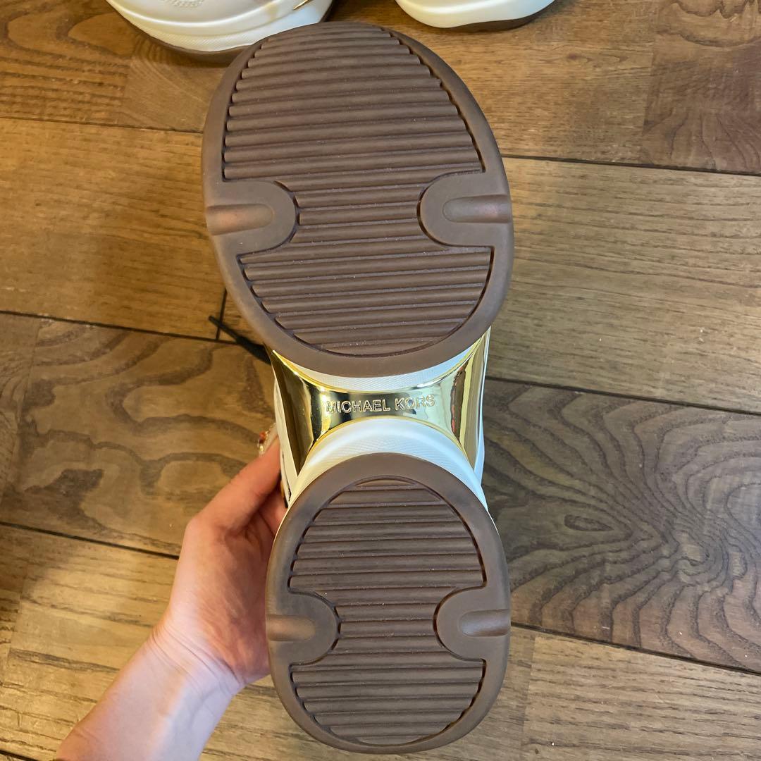 MICHAEL KORS OLYMPIA 厚底スニーカー　24cm
