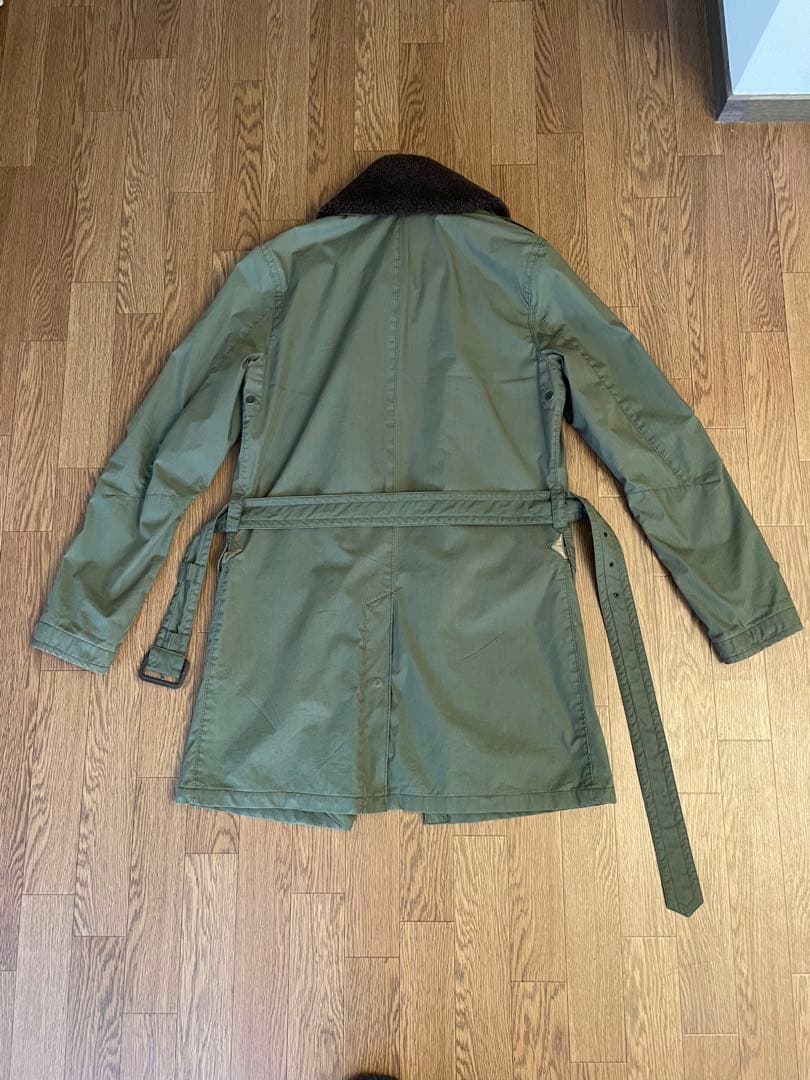 ボア着脱可 定価約11万円 ラルフローレン ブラックレーベル ミリタリーコート