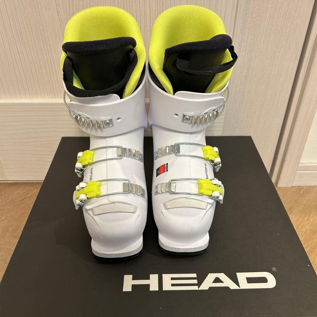 HED スキー靴 ホワイト 4バックルサイズ22.5cm｜HEAD スキー靴22.0〜22.5