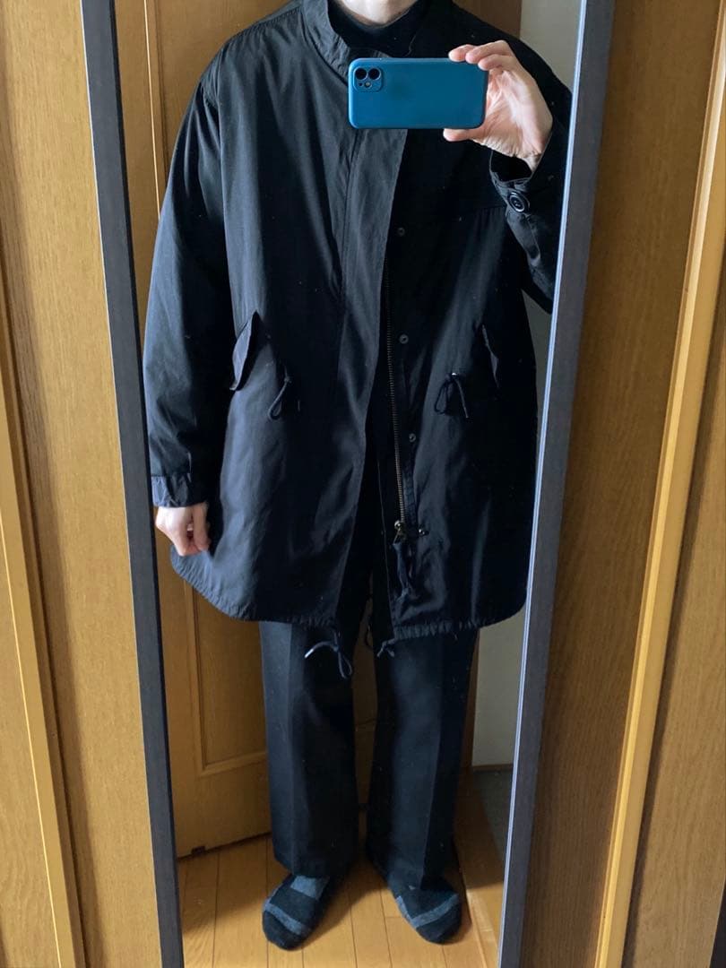 美品 HOUSTON 米軍 M-65 フィッシュテールパーカー ライナー付き S