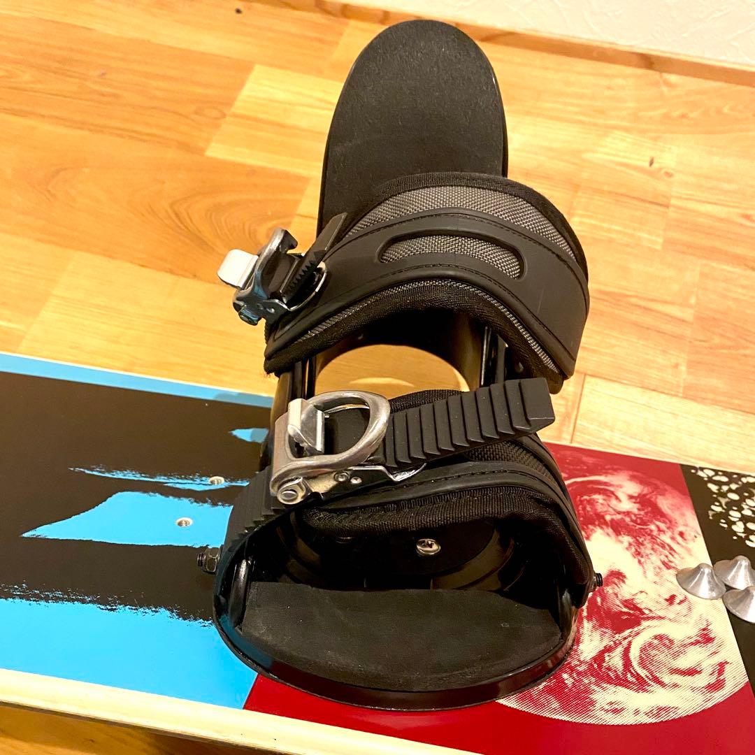 激レア 90s ヴィンテージ マイクミルズ デザイン スノーボード バイン付き