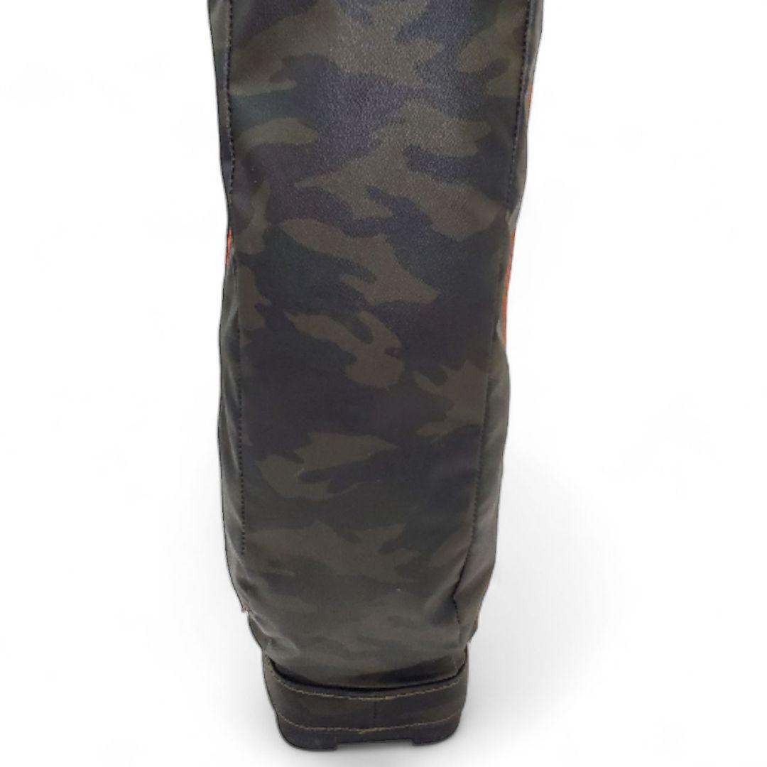 希少 木の庄帆布 キャディバッグ カモフラ