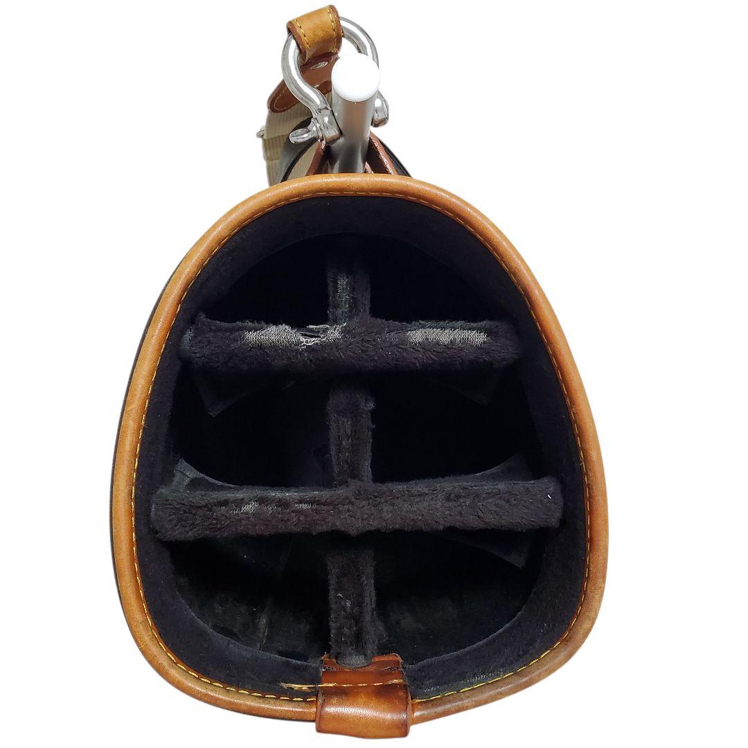 希少 木の庄帆布 キャディバッグ カモフラ