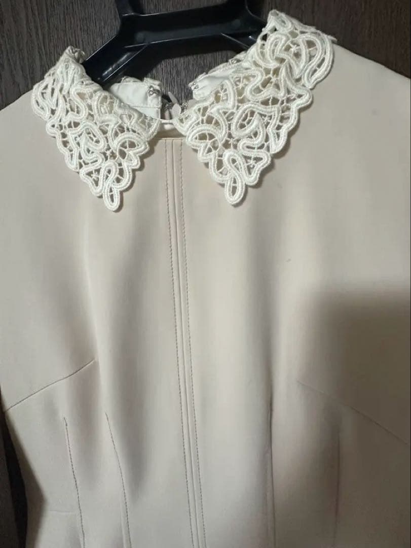 セルフォード　レース襟ワンピース　34