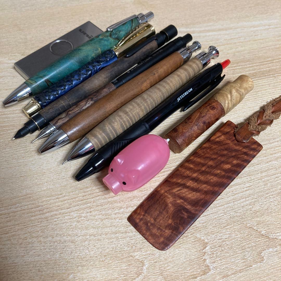 木軸シャーペン まとめ売り 検索 野原工芸 工房楔 ボナンペン - メルカリ