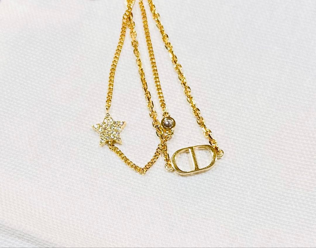 【新品未使用】Dior ディオール Petit CD ダブルブレスレット