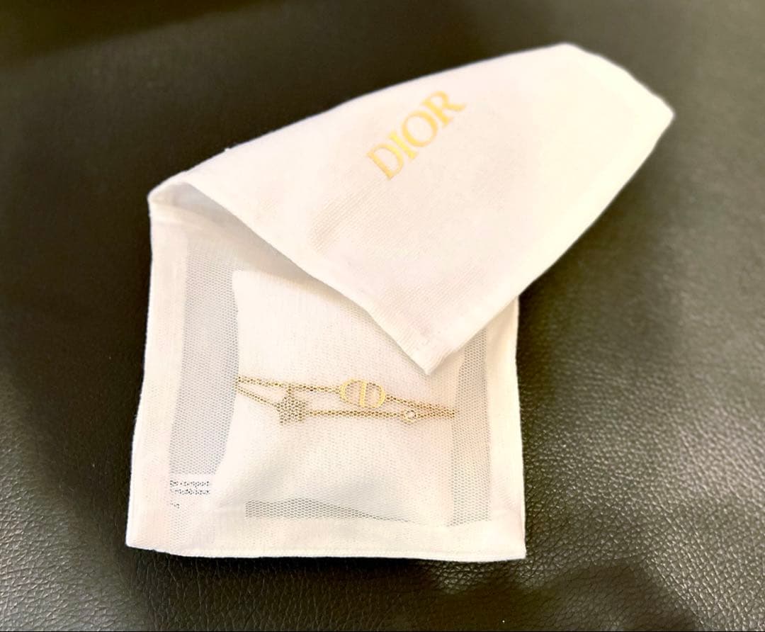【新品未使用】Dior ディオール Petit CD ダブルブレスレット