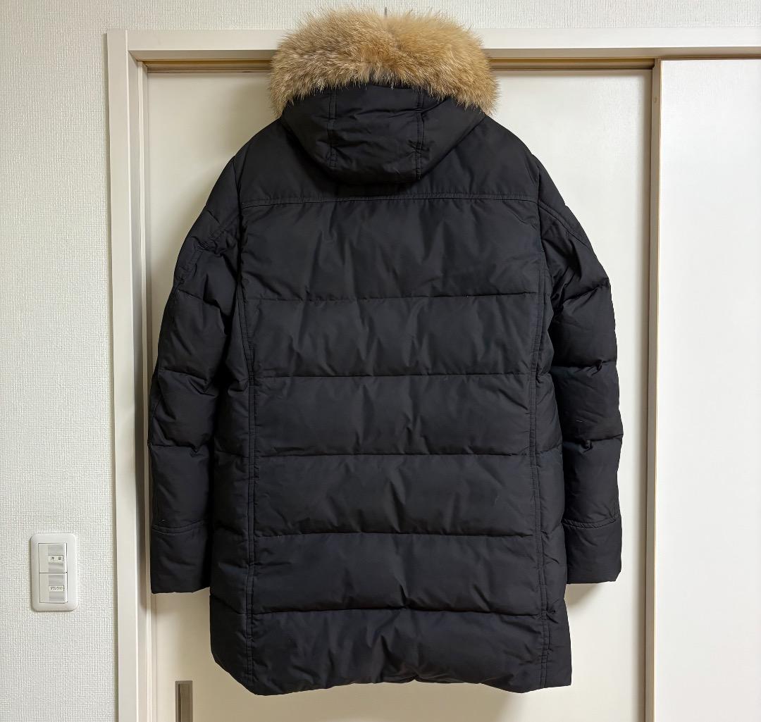 MooRER BARBIERI KMコヨーテファー極上品質ダウンコート 48