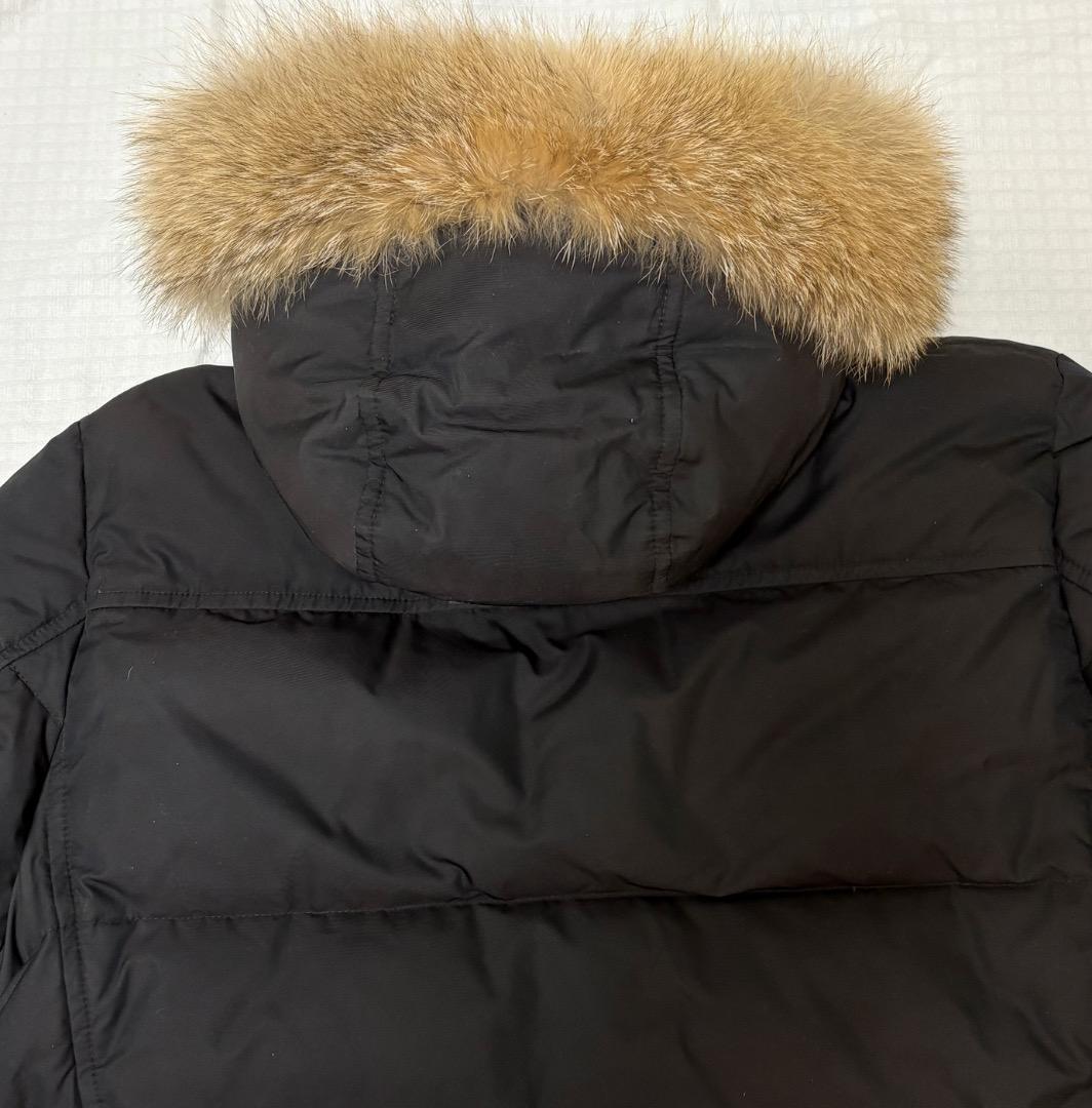 MooRER BARBIERI KMコヨーテファー極上品質ダウンコート 48