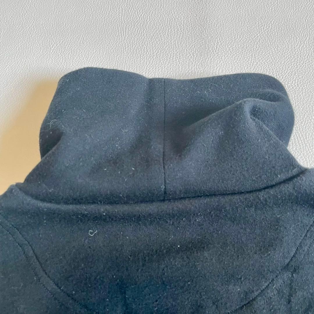 バーバリーゴルフ】タートルネック ニット セーター ロゴ 黒 M