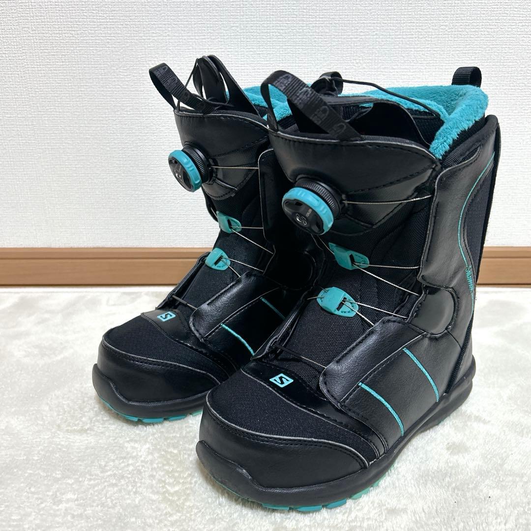 ✨美品✨ SALOMON スノーボードブーツ 22.5cm PEARL BOA