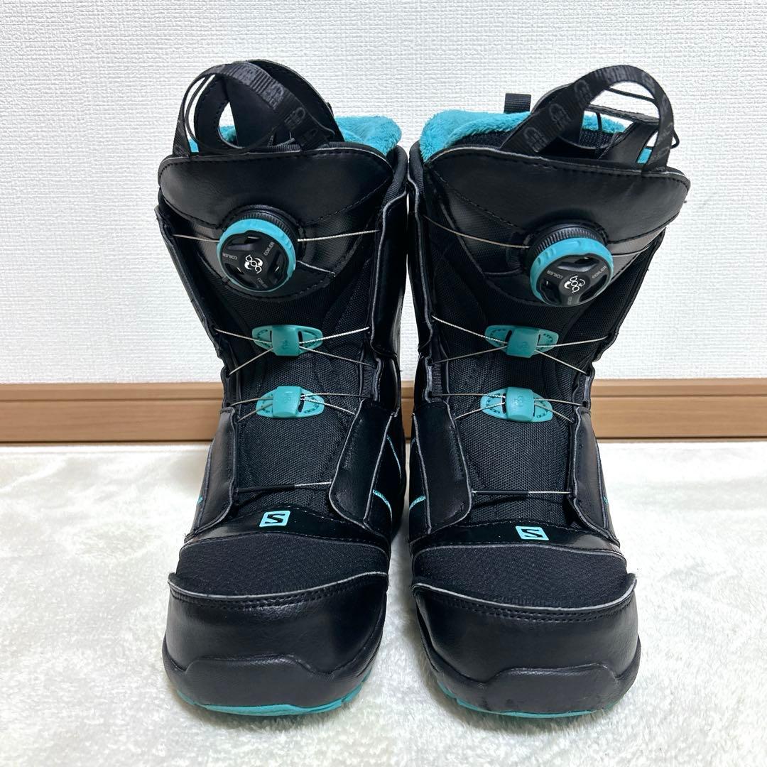 ✨美品✨ SALOMON スノーボードブーツ 22.5cm PEARL BOA