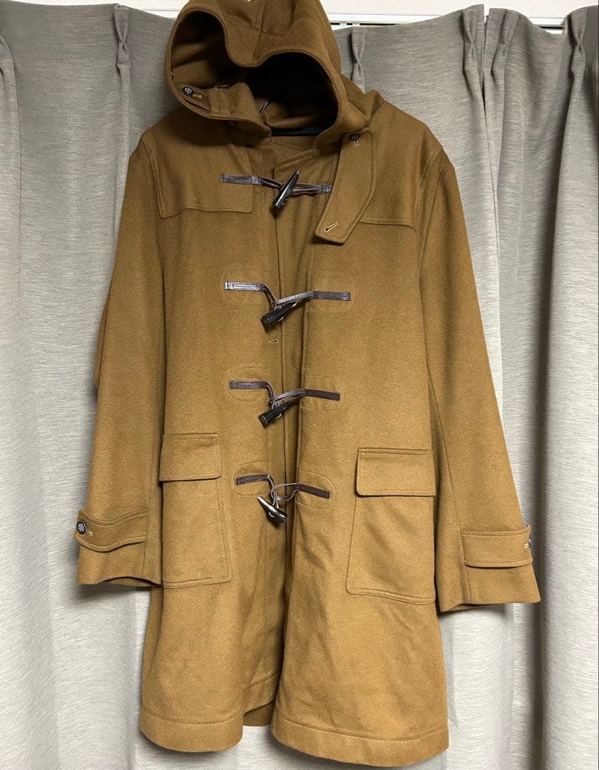 英国製 マッキントッシュ 一枚仕立て ウール カシミア ダッフルコート