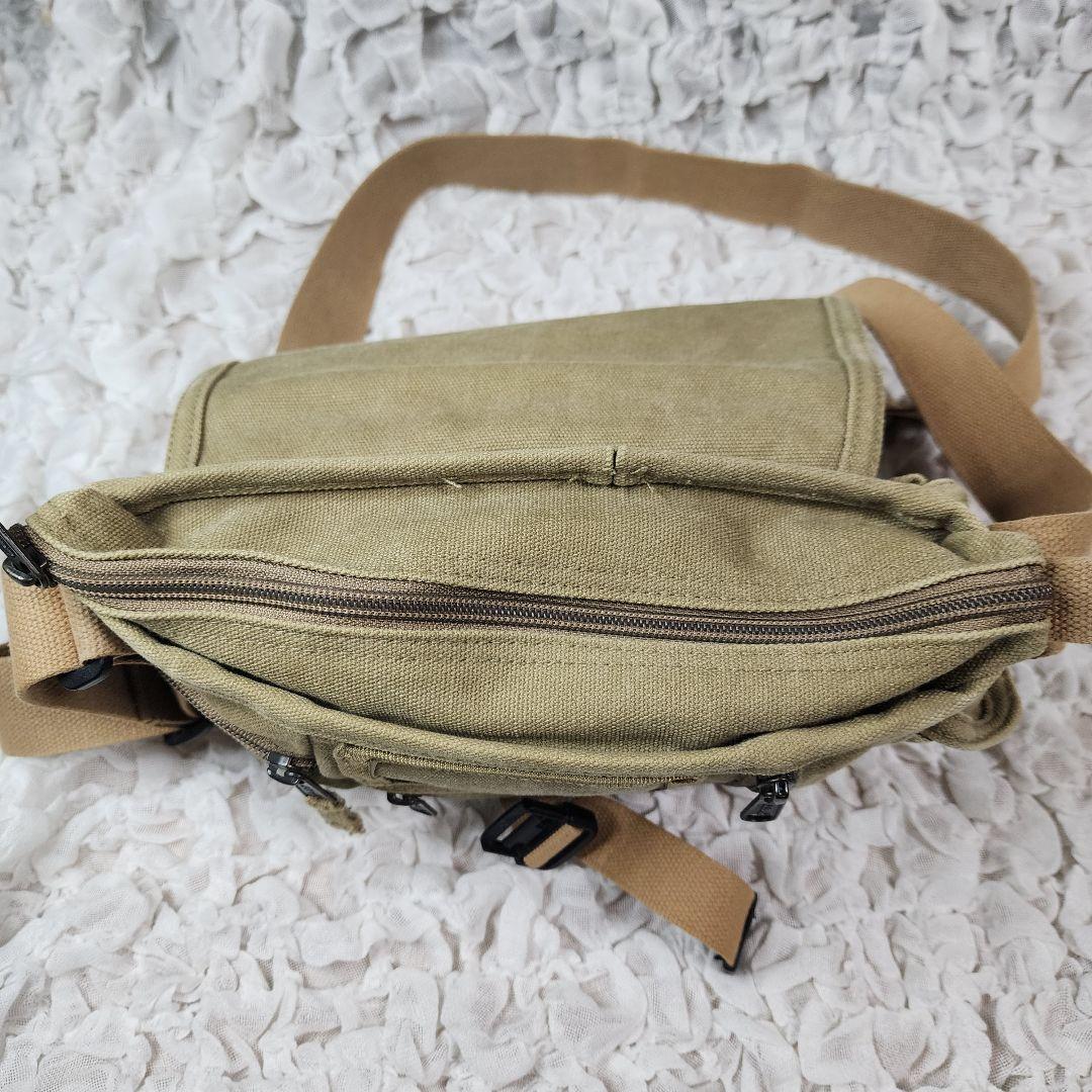 Ｋエルエルビーン 90s ミリタリー ヴィンテージ キャンバス ショルダー