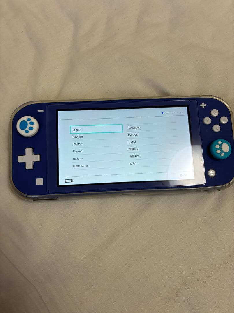 Nintendo Switch Lite ブルー 本体 箱 充電器付き