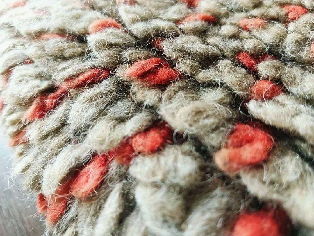 原毛色モロカンラグ　ビンテージラグ　ベニワレン　ペルシャラグ