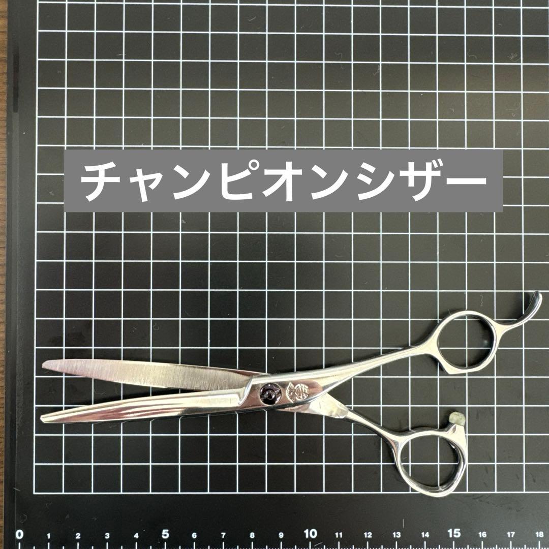 チャンピオンシザーf60美容ハサミ理容櫛コーム本鼈甲ベーク