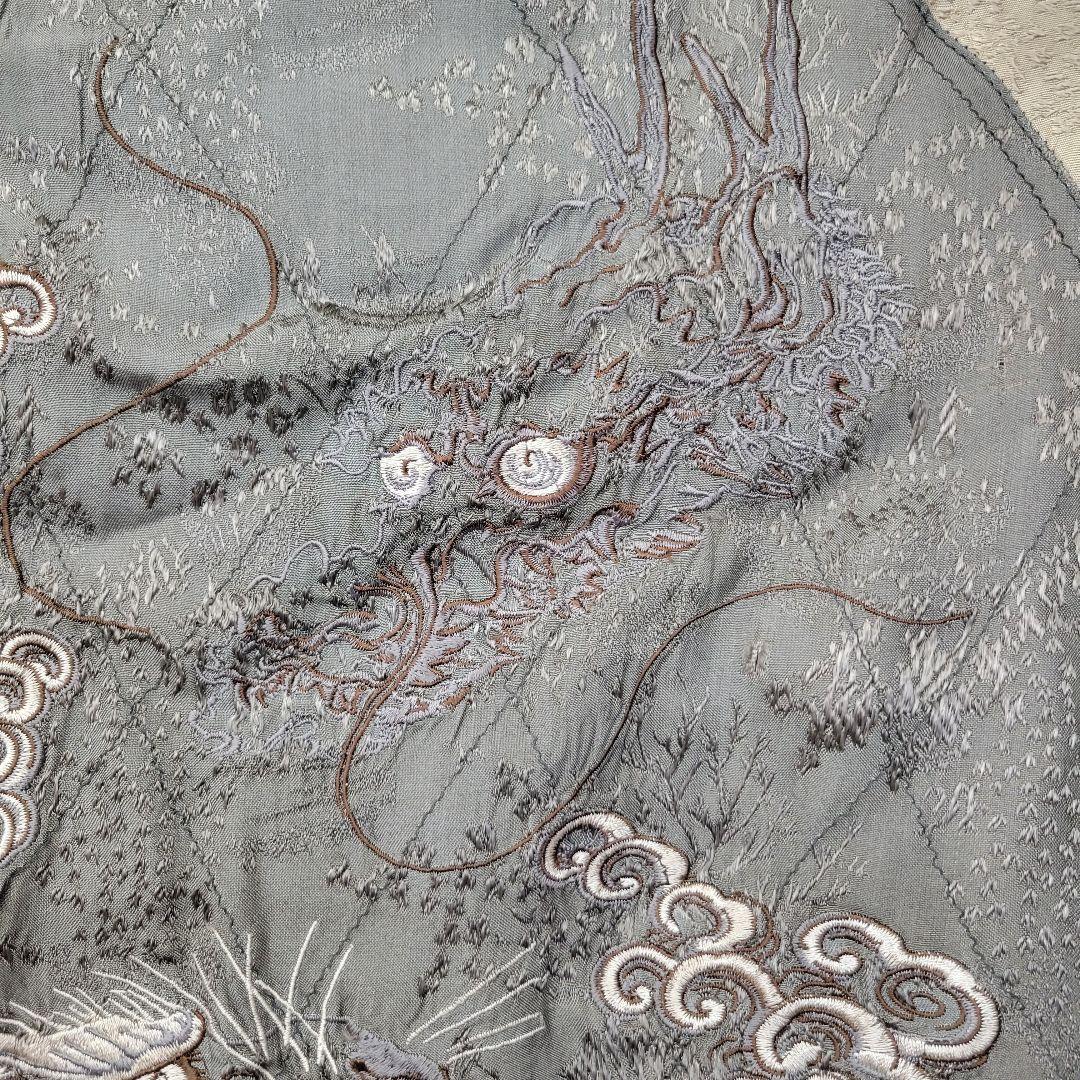 花旅楽団 龍柄 スカジャン リバーシブル XS レディース