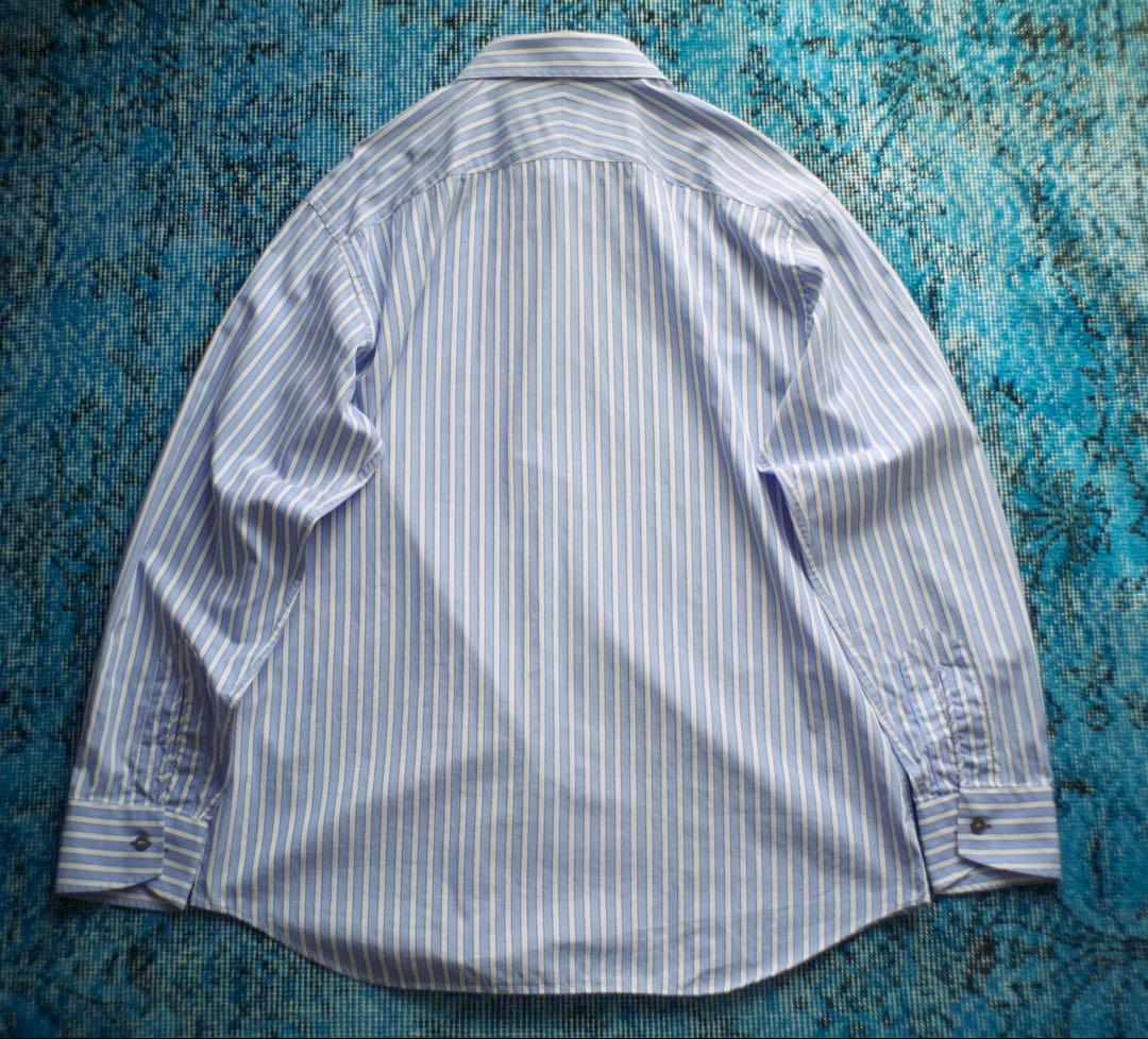 80s 90s Paul Smith stripe dress shirt
