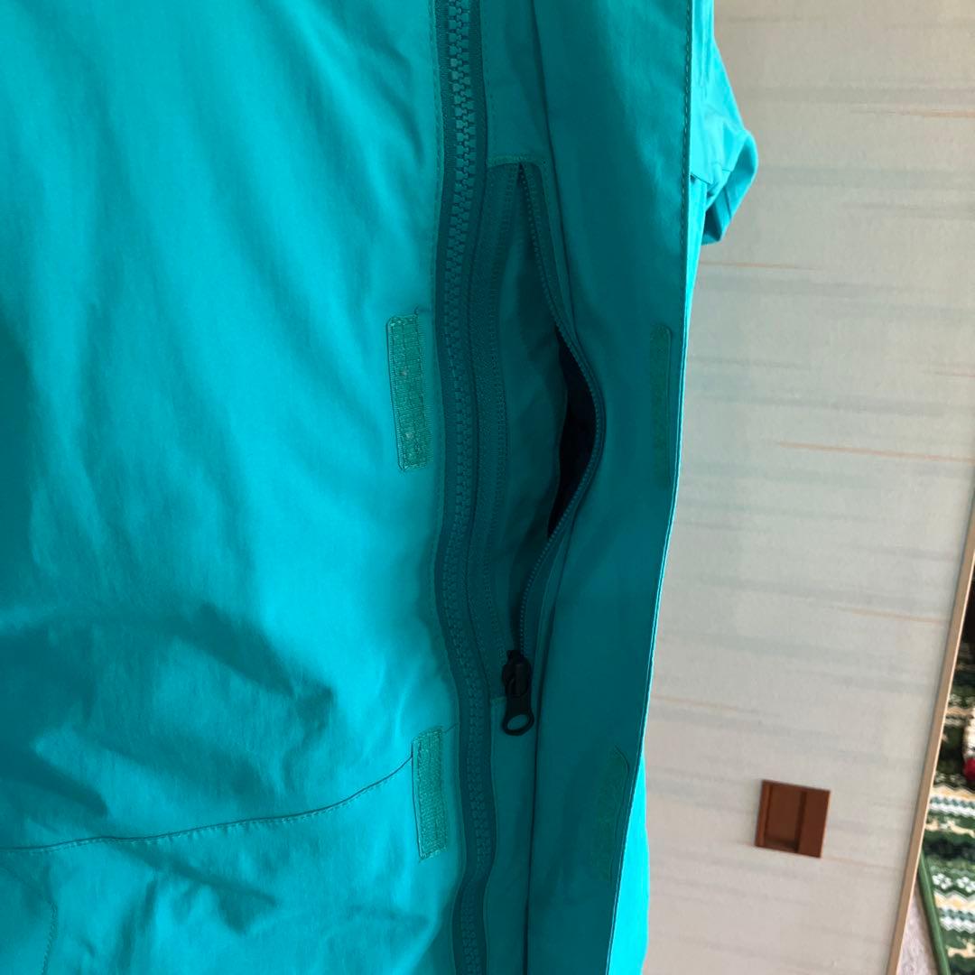 VOLCOM ゴアテックス　ターコイズブルースノーボードジャケット　S