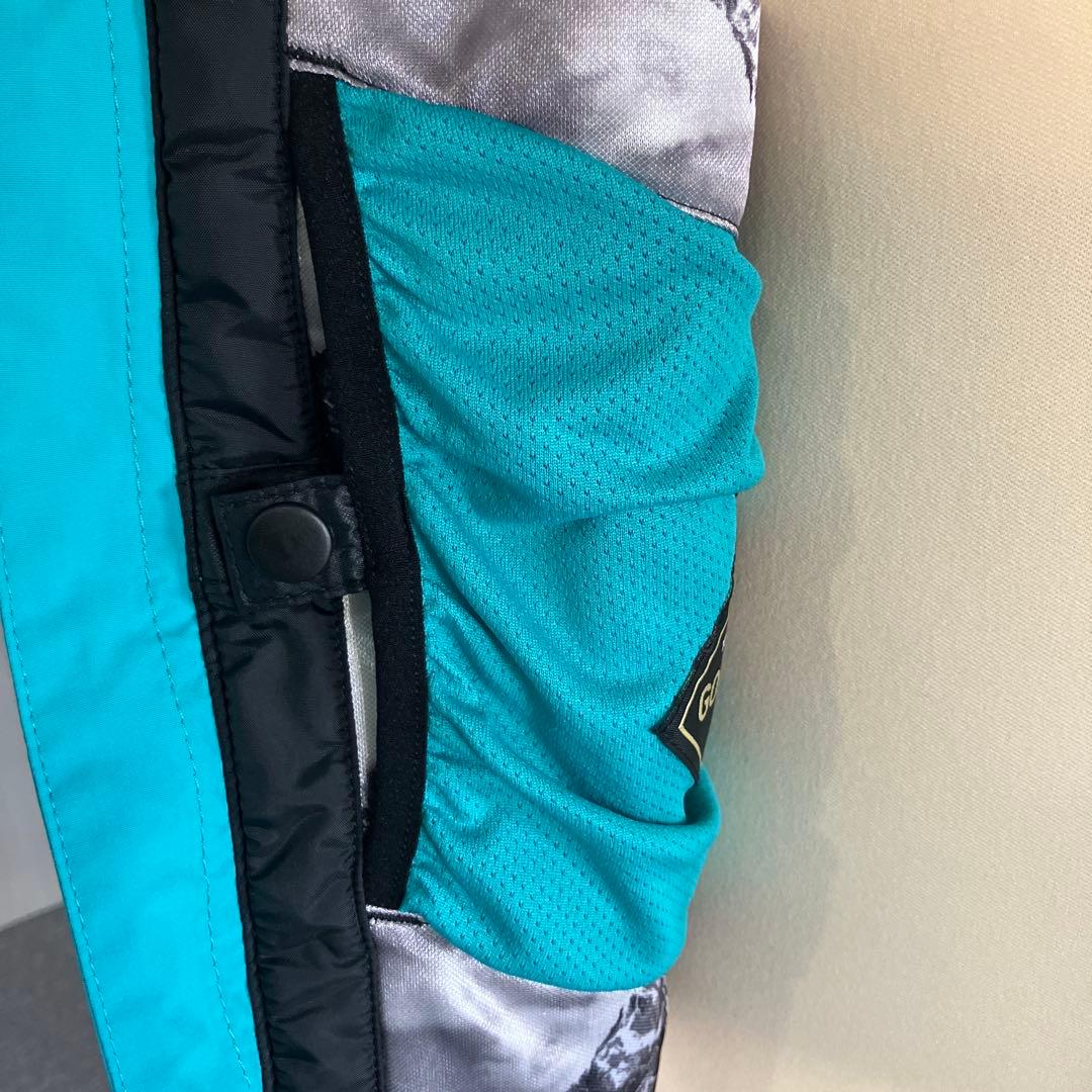 VOLCOM ゴアテックス　ターコイズブルースノーボードジャケット　S