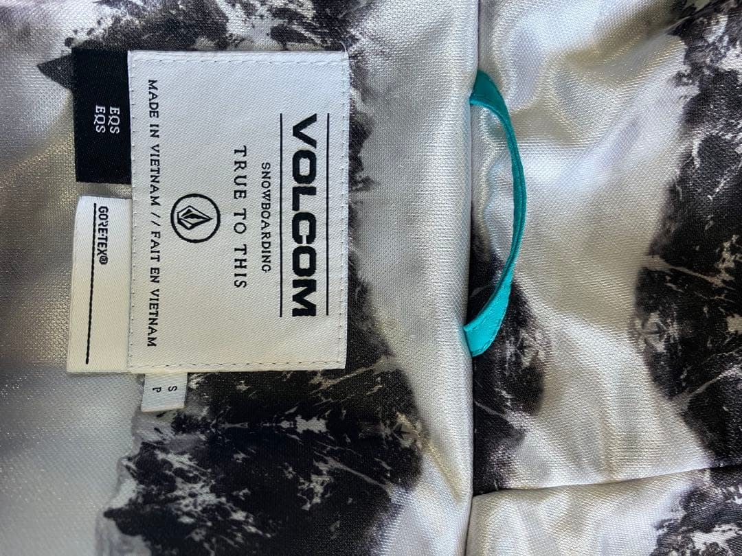 VOLCOM ゴアテックス　ターコイズブルースノーボードジャケット　S