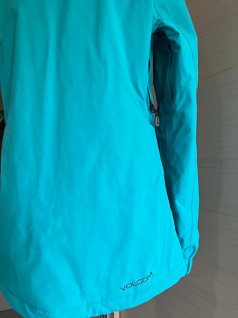 VOLCOM ゴアテックス　ターコイズブルースノーボードジャケット　S