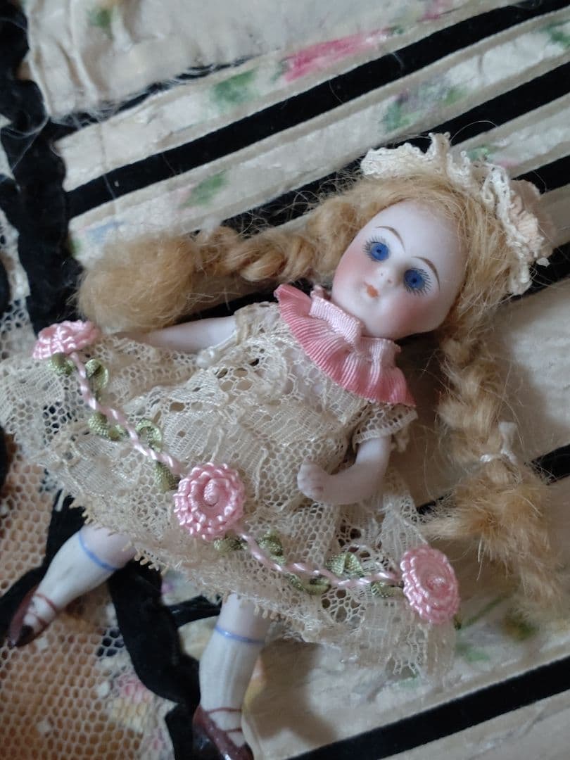 アンティーク　ビスクドール　ケストナー　ミニョネット