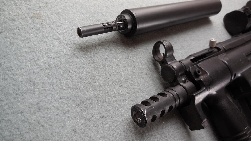 マルゼン　MP5 K　ガスブローバック　マガジン外部ソース用　動作品