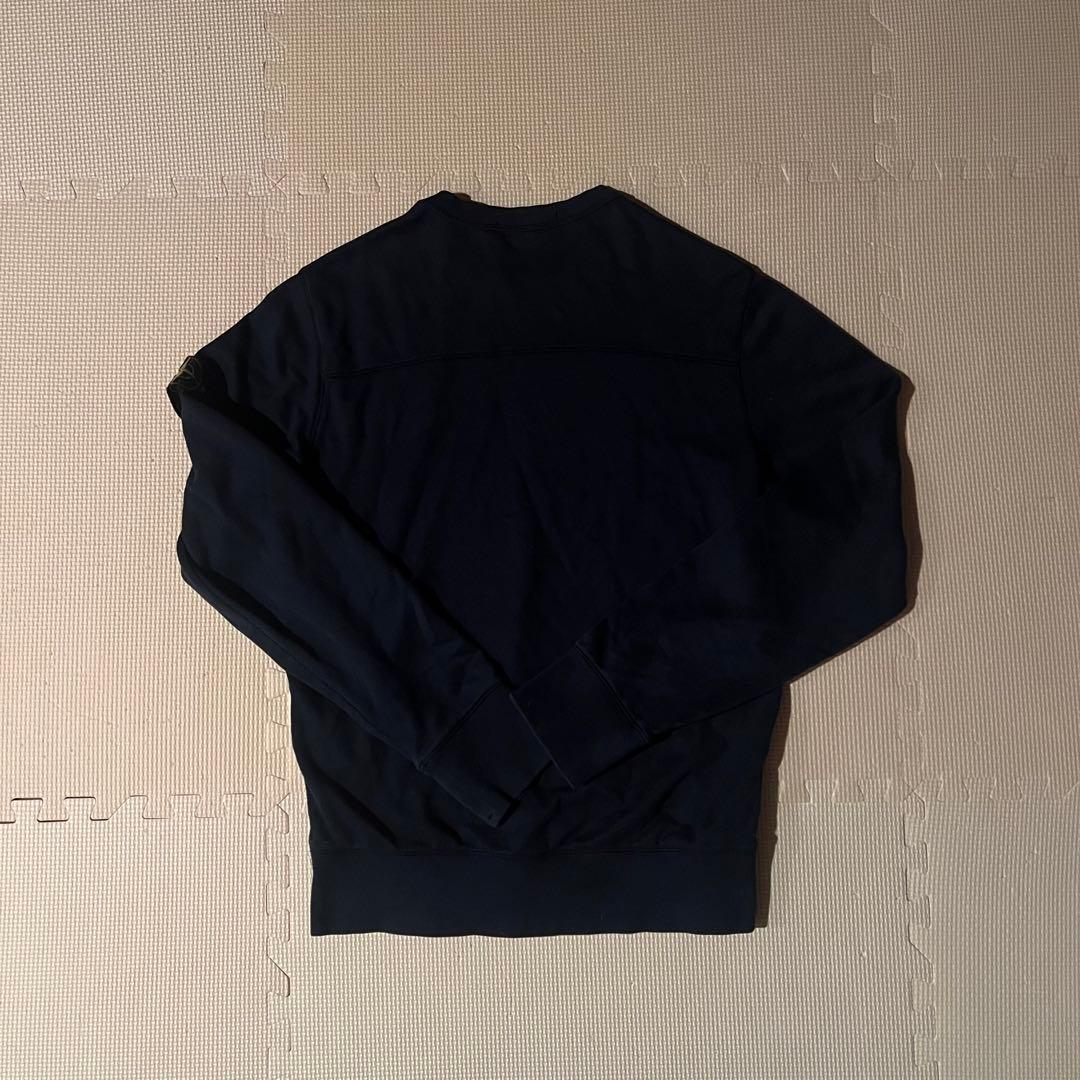 【即完Mサイズ❗️】ストーンアイランド　ニットセーターロンT 紺　M