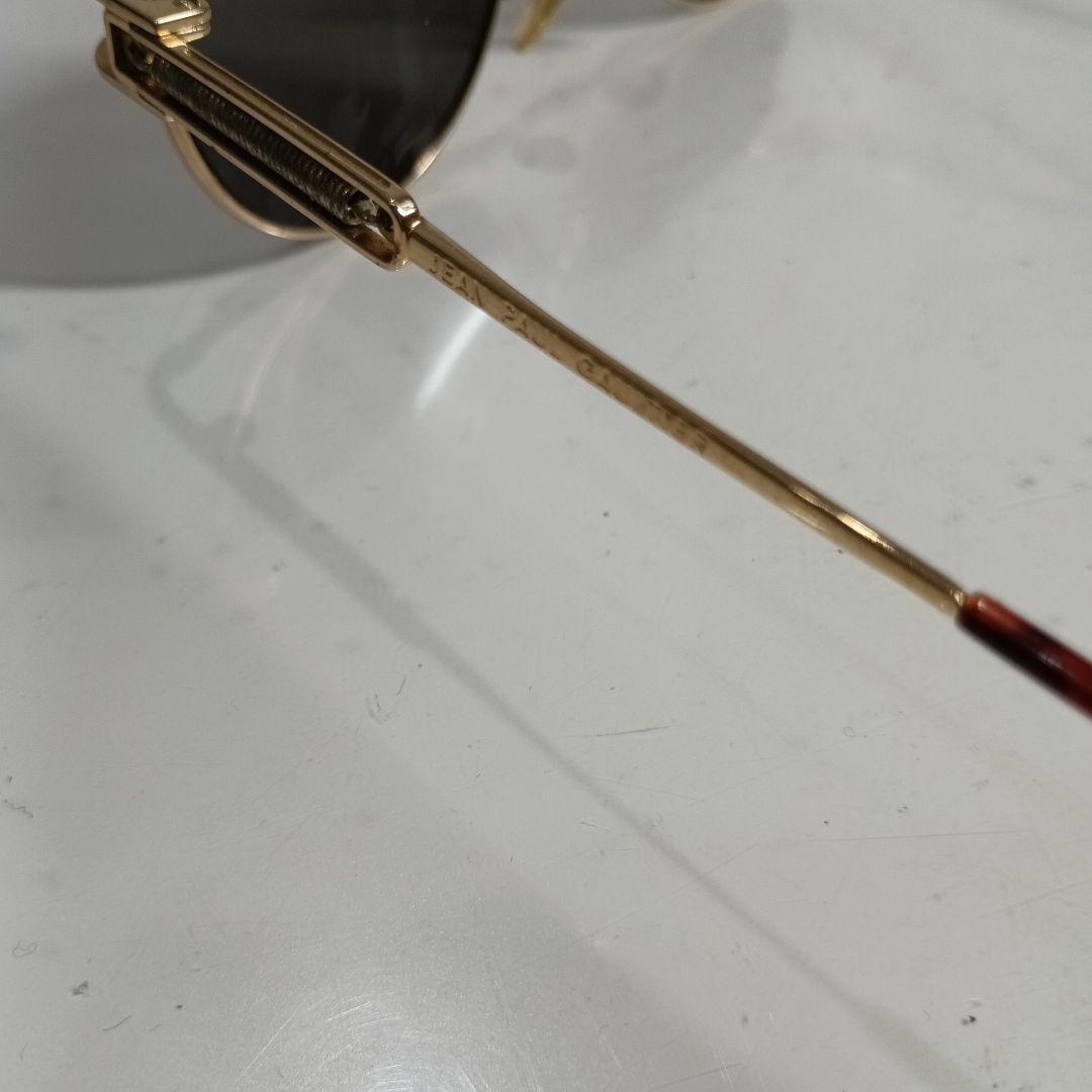 ジャンポール・ゴルチェ　金色オーバルサングラス