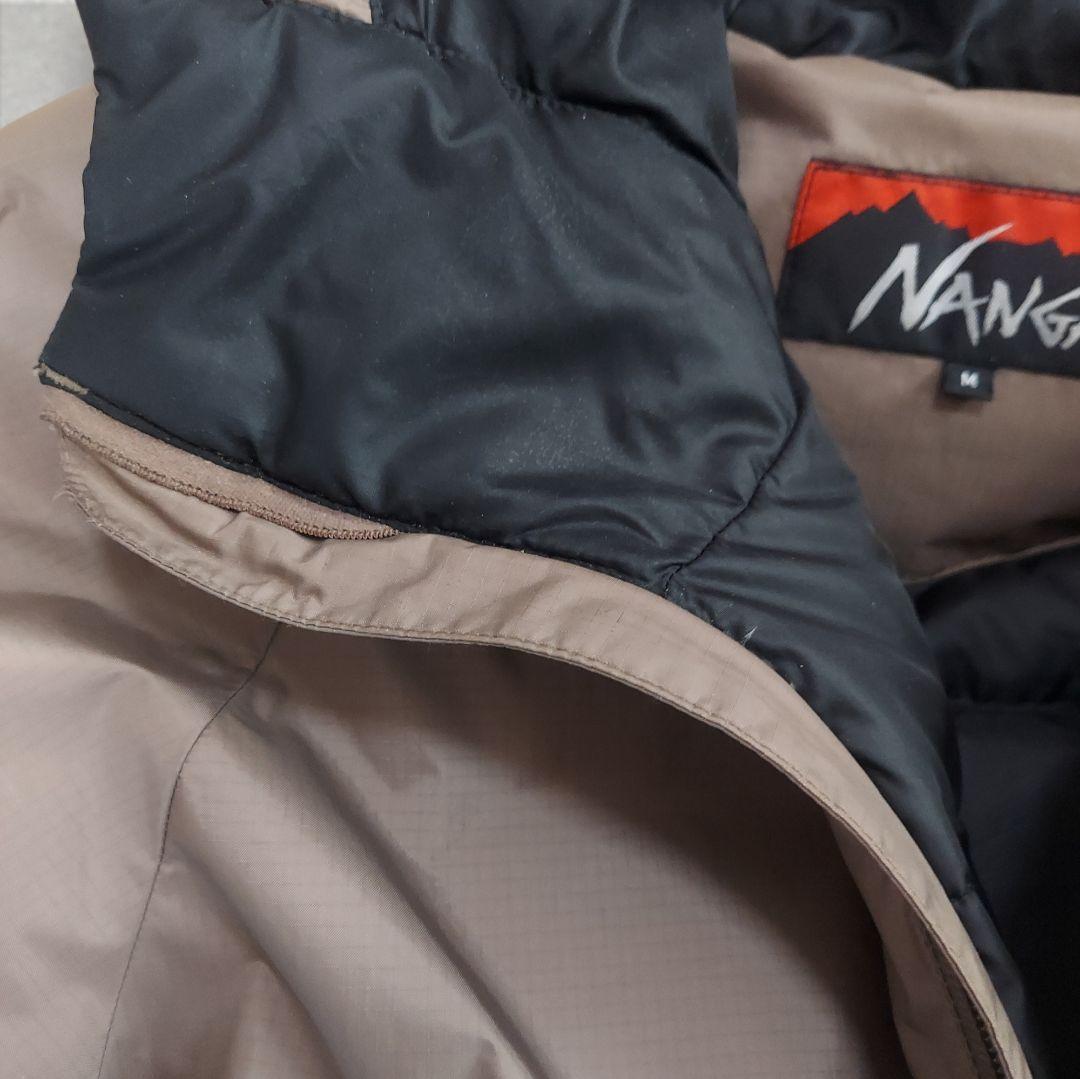 美品✨NANGA ナンガ オーロラダウンジャケット ベージュ Mサイズ