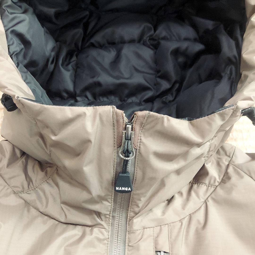 美品✨NANGA ナンガ オーロラダウンジャケット ベージュ Mサイズ