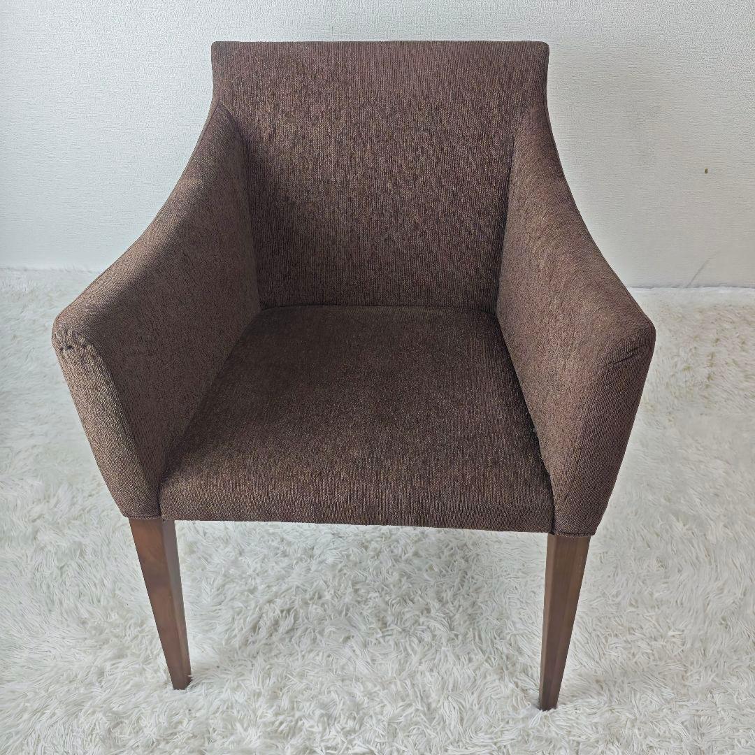 【美品】アクタス ACTUS ダイニングチェア ブラウン ウォールナット脚✨