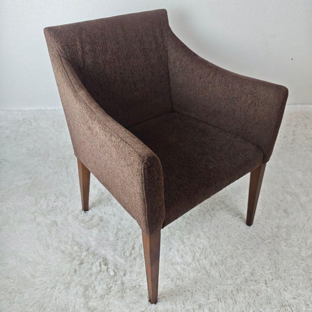 【美品】アクタス ACTUS ダイニングチェア ブラウン ウォールナット脚✨