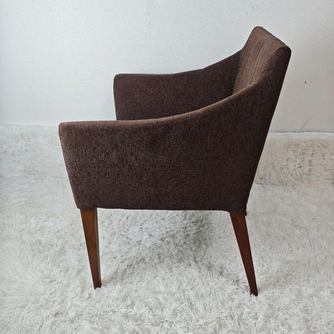 【美品】アクタス ACTUS ダイニングチェア ブラウン ウォールナット脚✨