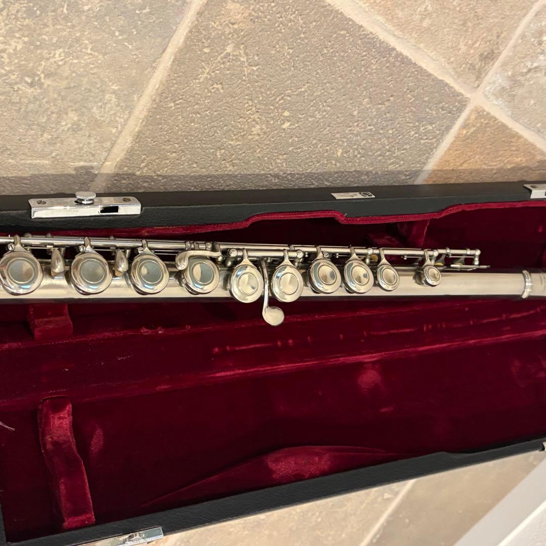 【良品】ムラマツフルート MURAMATSU M-70 リップ銀製 洋銀