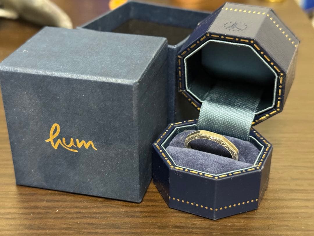 hum 指輪 OCTAGON RING 15.5号 内径17.9〜18mm - メルカリ