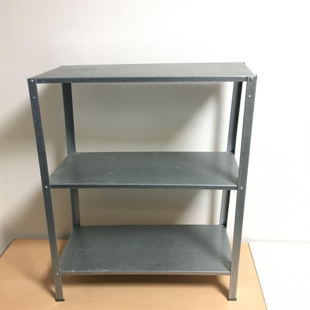 IKEA メタルラック 3段 - メルカリ