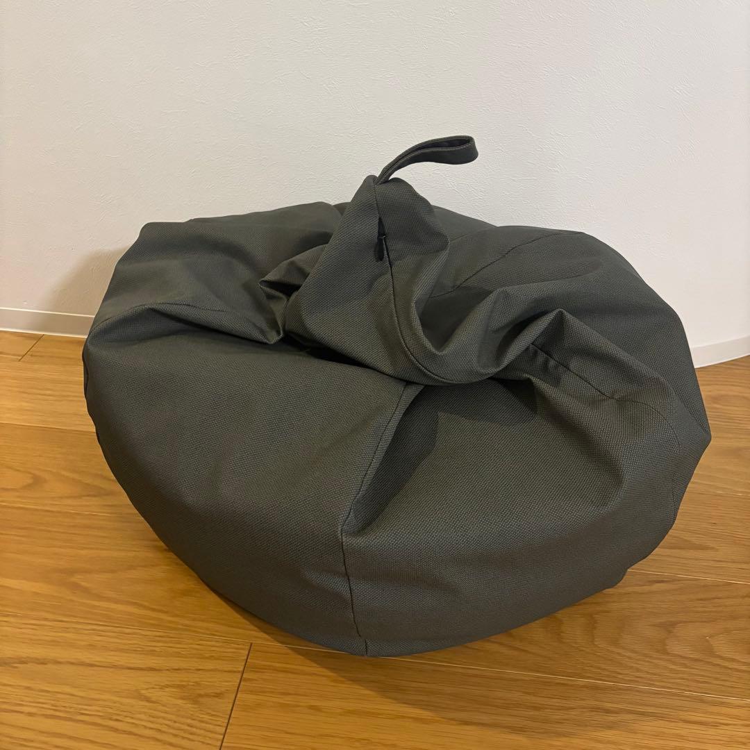 ハナロロ ビーズクッション オニオン80L チャコールグレー - メルカリ