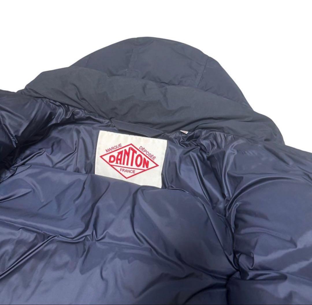 DANTON ダウンジャケット ネイビー 40