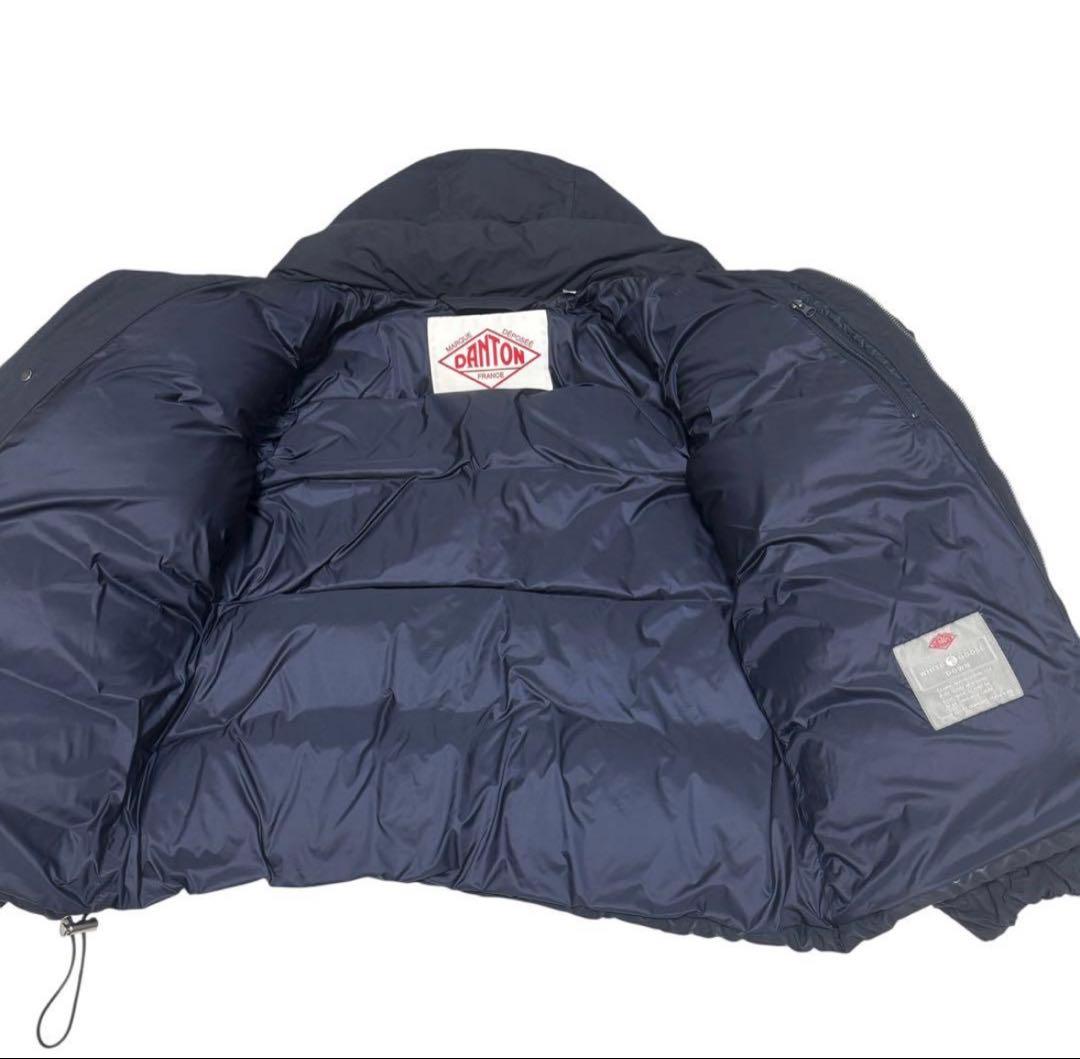 DANTON ダウンジャケット ネイビー 40